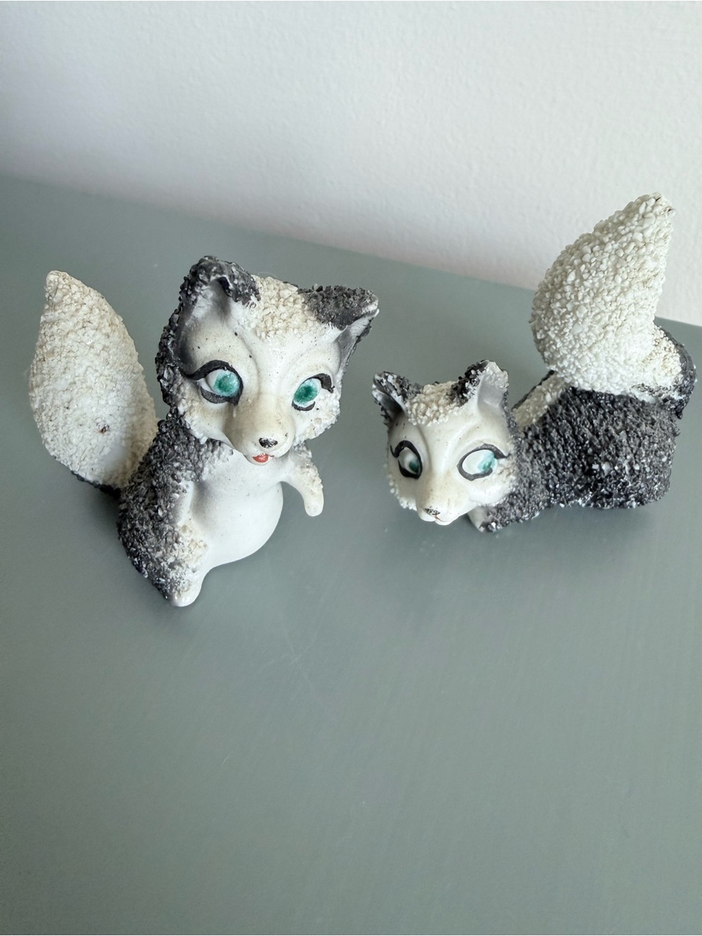 Pair of Vintage Skunks from Japan